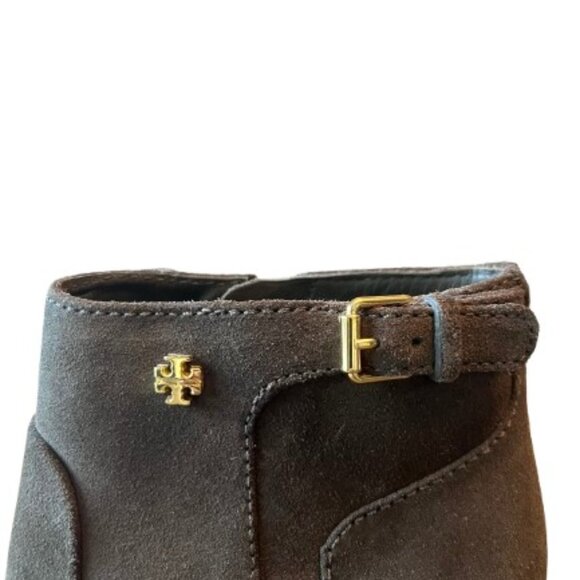TORY BURCH Milan Suede Wedge Bootie - NWOT - Picture 7 of 11